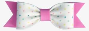 Gumpaste Bows- Small Pink Dot Print - Drawing #4175947