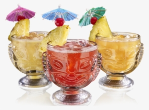 Dave & Bust Strawberry Transparent - Walk The Plank Tiki Drink Dave And Busters #4176783