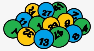 Colorized Lottery Balls - Lottery #4177086