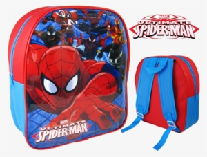 "spider-man" Character Junior School Backpack - Ultimate Spider Man #4177627