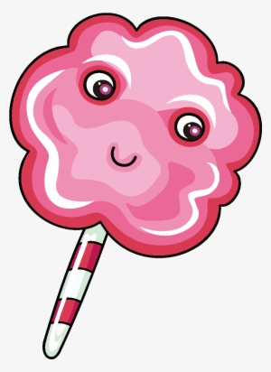 Vector Hand Drawn Simple Lollipop - Vs Food Cartoon #4177981
