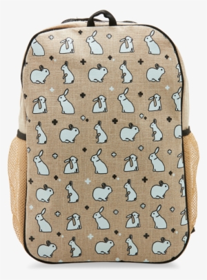 Black Bunny Tile Grade School Backpack - So Young Toddler Backpack ...