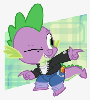 The Coolest Dragon In Town - My Little Pony Cool Spike #4178223