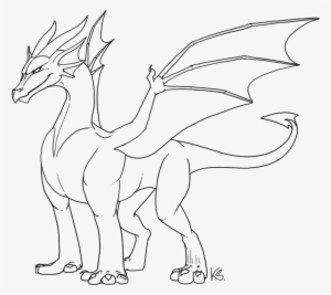 Cool Dragon Drawings For Beginners - Dragon Pictures To Colour #4178630