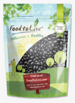 03 Jul 2017 - Food To Live Black Beans (turtle) (1 Pound) #4178727