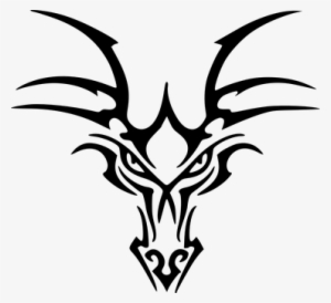 Dragons Head Chinese Dragon Mythical Creat - Tribal Dragon Face Tattoo #4178912