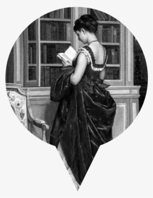 Journal: Woman In Blue Reading By Auguste Toulmouche #4179053