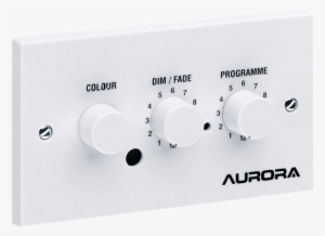 Three Switches To Select Colour, Dim / Fade And 12 - Aurora Dmxcs03 Dmx Master Controller (inc. Power Supply) #4179232