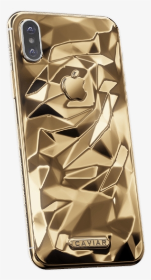 For The Version With 64 Gb Of Internal Memory - Caviar Classic Liquid Gold Iphone #4179543