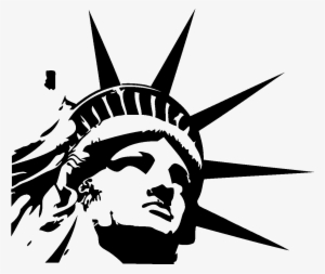 Statue Of Liberty Clipart Head - Statue Of Liberty Print #4179569