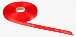Lovly® Ribbon, 15mm, 100m, Merry Christmas, Red/gold - Christmas Day #4180043