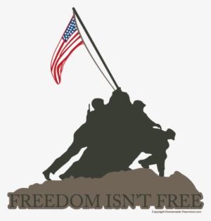Statue Clipart Freedom - Iwo Jima Memorial #4180100