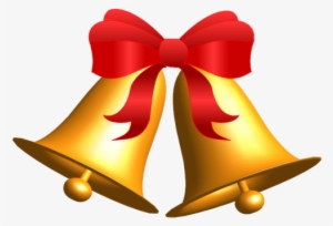 Gold Christmas Source - Red And Gold Christmas Bells #4180414