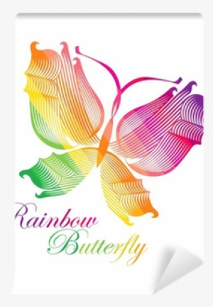 Symbol Butterfly Rainbow Colors - Istock #4180416