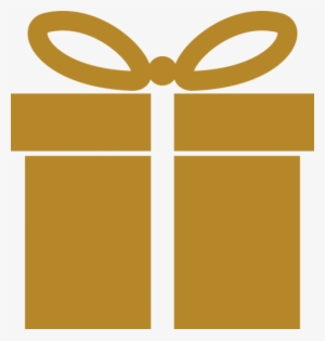 Gold Gift Icon Png #4180420
