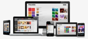 Sync Music To Your Phone Or Tablet - Tv Tablet Phone Png #4180545