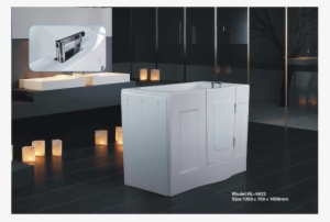 Acrylic Bathtub With Opening Door 0262 Hl - Bathtub #4180715