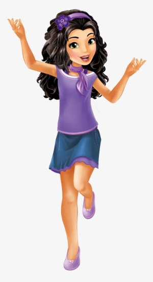 Emma Jumping Png - Lego Friends Emma #4181360