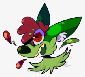 Green Splash - Cartoon #4182073