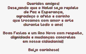 Natal Repleto De Paz E Amor - Textos Para Natal E Ano Novo #4182098
