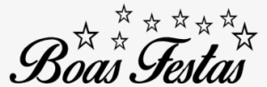 Boas Festas - Preto - Modern Creative Fashion Logo Design #4182233