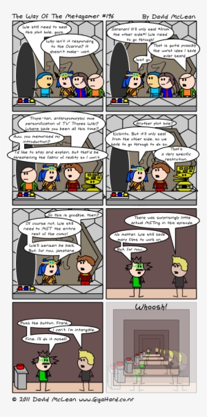 The Storyline Is Over That Means No More Time Travel - Cartoon #4182360
