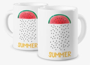 Photo Mug Taza A Color Watermelon Rain - Mug #4182384