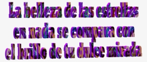 "la Belleza De Las Estrellas En Nada Se Compara - Art #4182545