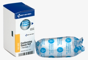 Gauze Roll Bandage 2 In - First Aid Only Conforming Gauze Roll Gauze Bandages, #4182889