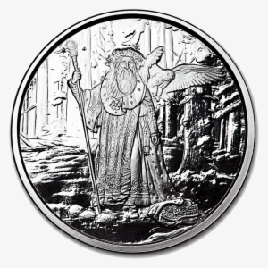 Merlin 1oz Silver Proof Round - Coin #4183359