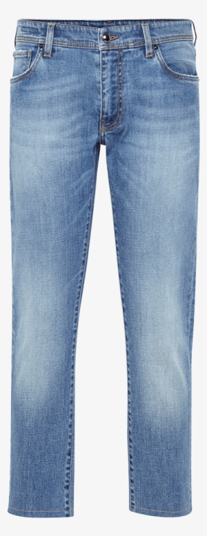 Stretch Denim Trousers - Trousers #4183596