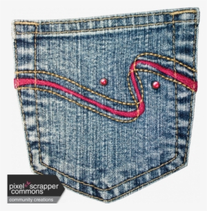 Denim Pocket - Digital Scrapbooking #4183846