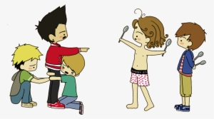 Caricaturas De One Direction Png - Louis Tomlinson Harry Styles Cute #4184249