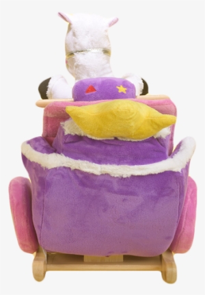 Side View Front View Rear View - Rockabye Princess Carriage Rocker #4184370