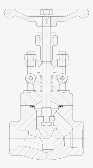 Also Available Per Nace Mr 0175, Nace Mr 0103, Iso - Technical Drawing #4184442