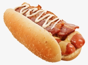 Perro Mixto - Hot Dog Con Tocino Y Queso #4185014