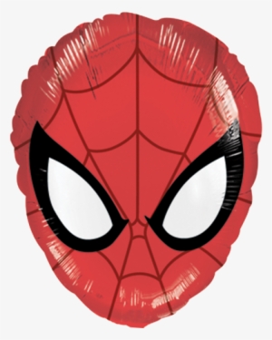 Spiderman Cartoon Head - 20" Ultimate Spider-man Head Shape Balloon - Mylar #4185049