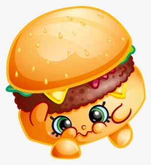 Personaje - Shopkins Para Colorear Hamburguesa #4185321