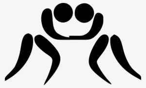 Freestyle Wrestling Png Photo - Pictograma De Lucha #4185444