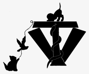 Vet Tech Symbol By Stelmaria White Wolf Pluspng - Happy National Vet Tech Week #4185958