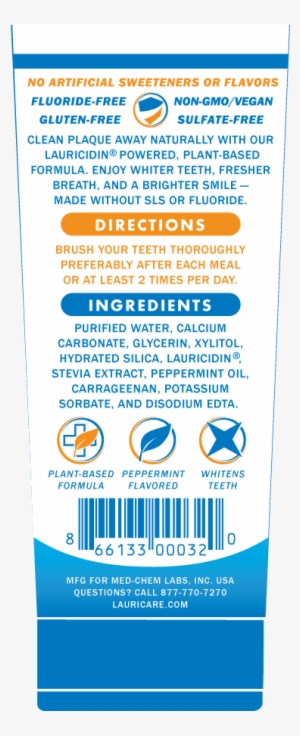 Lauricare Toothpaste Tube Lauricare Toothpaste Tube - Tube #4186087