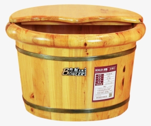Bangle Solid Wood Foot Bath Barrel Home Massage Foam - Barrel #4186388