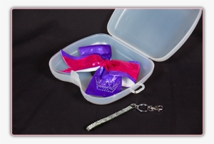 Bow Box Perfect To Keep Your Comp Day Bow From Being - Diy Cheer Bow Box #4186409