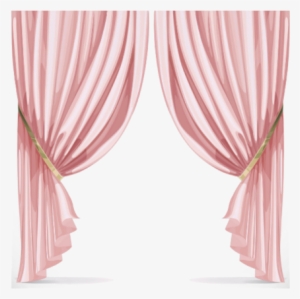 Pink Curtain Vectors #4186741