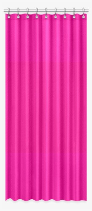 Hot Pink Happiness Window Curtain 52" X - Window #4187143