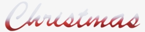 Word Christmas 1 Design 1 No Background 1 - Christmas Day #4187604