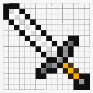 Diamond Kılıç Png - Меч Майнкрафт Png #4187636