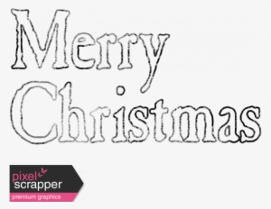 Merry Christmas Word Art - Art #4187817