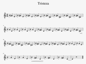 Tristeza Sheet Music 1 Of 1 Pages - Wii Shop Theme Sheet Music #4187925