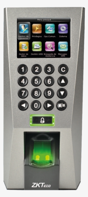 Terminal Biométrica Ip De Huella Digital Para Control - F18 Zk #4188012